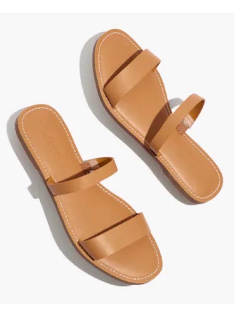 NIB Madewell Boardwalk Double Strap Sandals